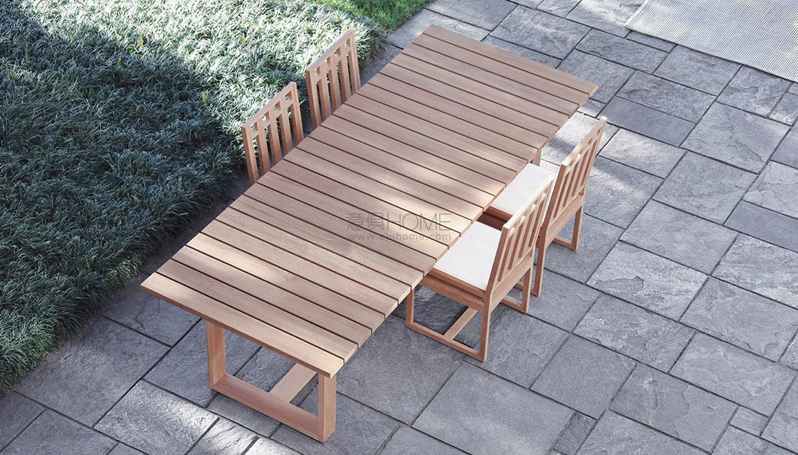 SQUARE TAVOLI E SEDIE 戶外餐桌