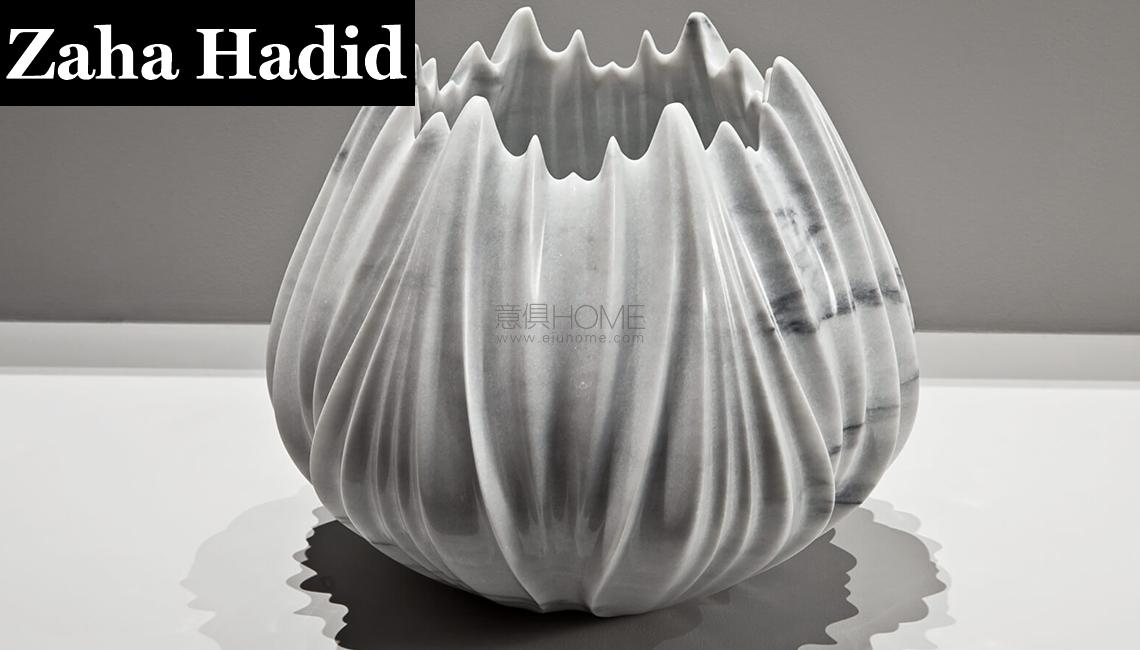 CITCOTAU-Vase Medium大理石花瓶 zaha hadid