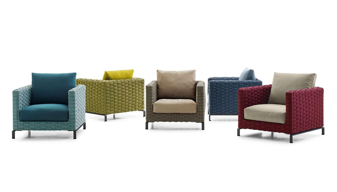 Ray Outdoor Fabric戶外扶手椅