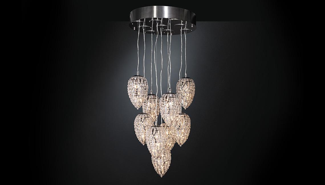 ARABESQUE LIGHTFALL EGG吊燈