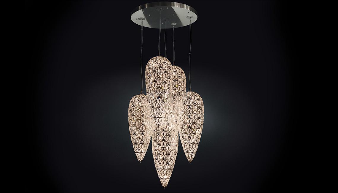 ARABESQUE LIGHTFALL SENSATION X 5吊燈