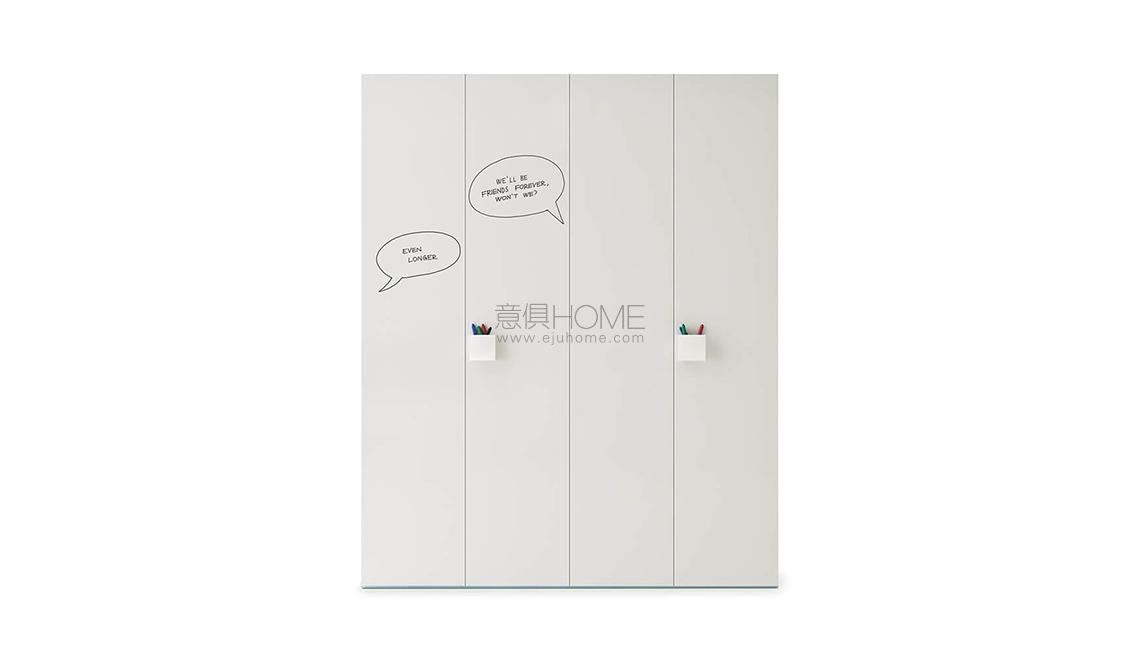 ARMADIO CON ANTA BATTENTE GRAPHIC衣柜