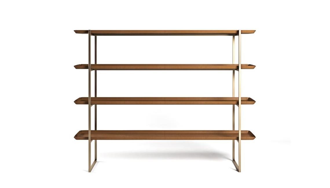 ASTON MARTINV274 獨立式皮革書柜