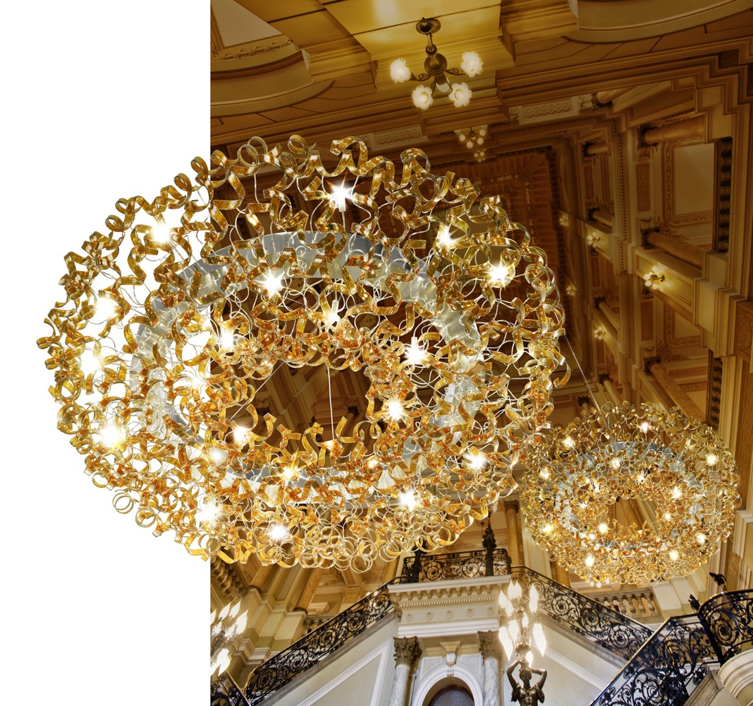 ASTRO COLLECTION-ASTRO L 170 SOSPENSIONE 吊燈