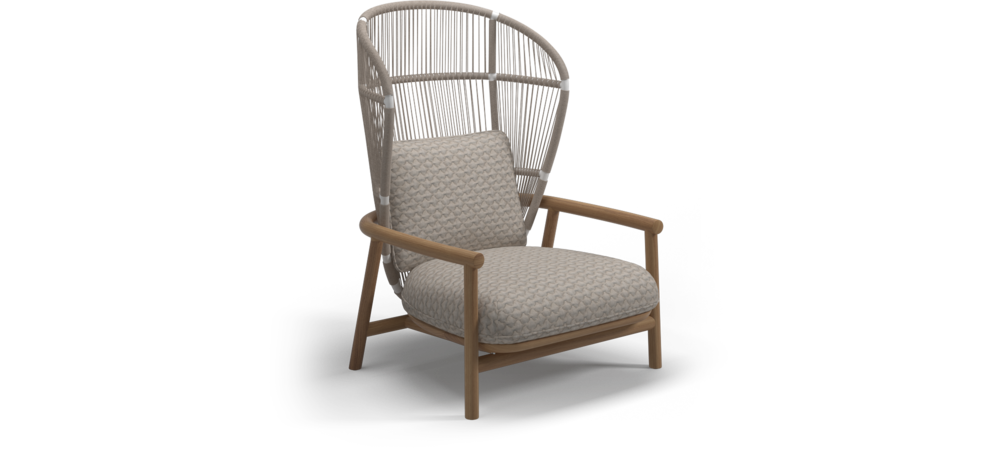 Fern-Lounge Chair High Back 休閑椅