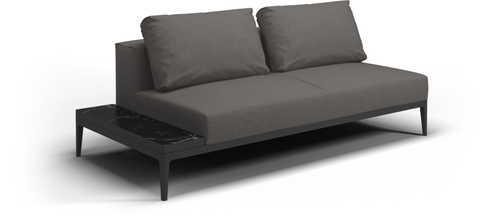 Grid-Left or  Right End Table Unit 沙發