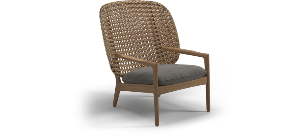 Kay-High  Back Lounge chair 休閑椅