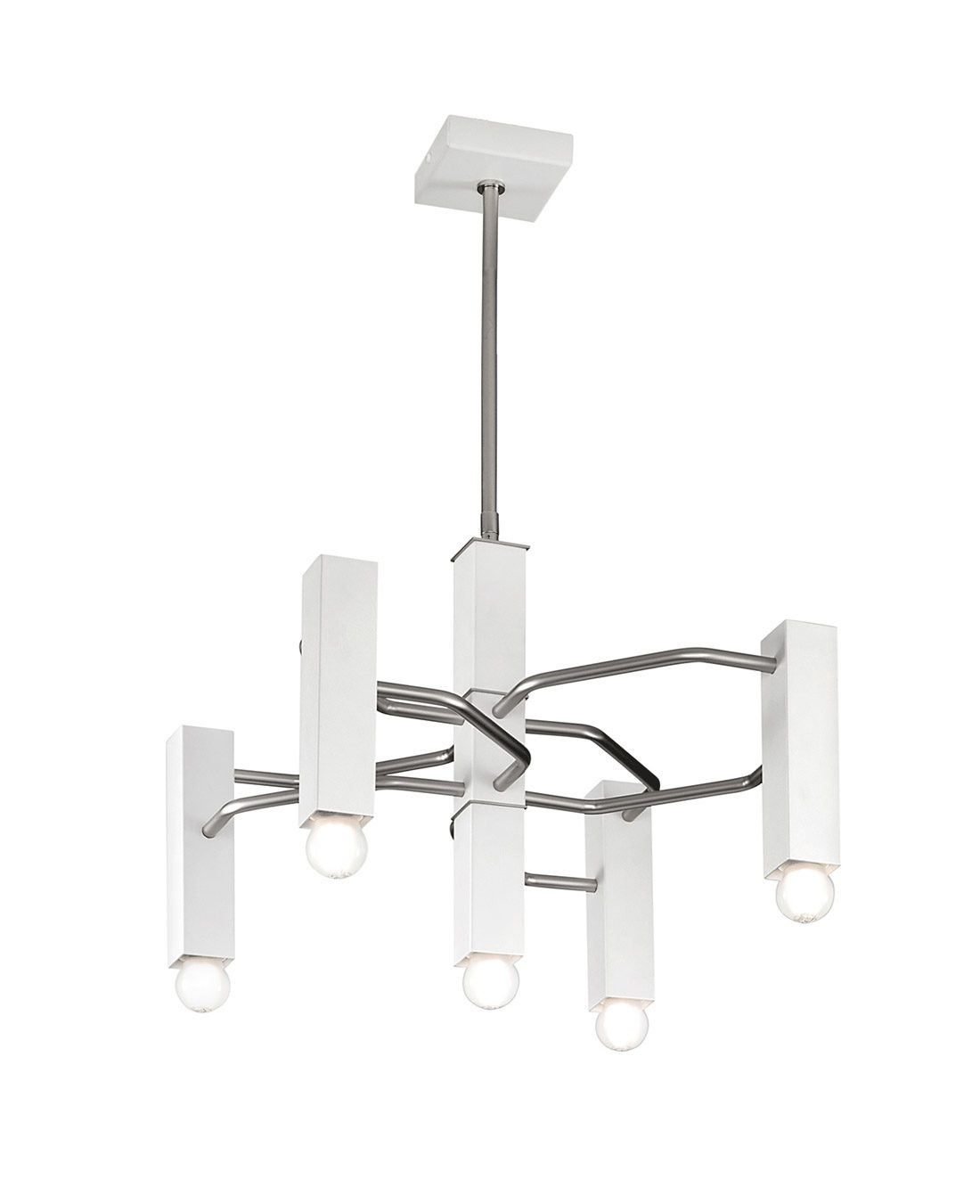 METAL LUX LIGHTRASTER-RASTER SOSPENSIONE E27 X 5 吊燈