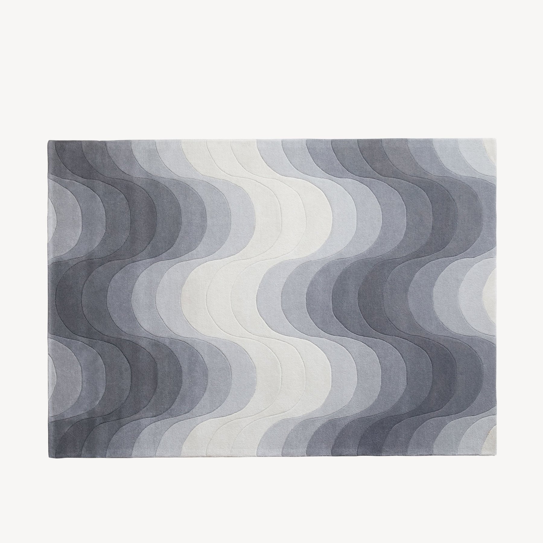 WAVE RUG GREY 地毯
