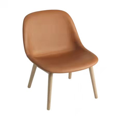 FIBER LOUNGE CHAIR Wood Base休閑椅