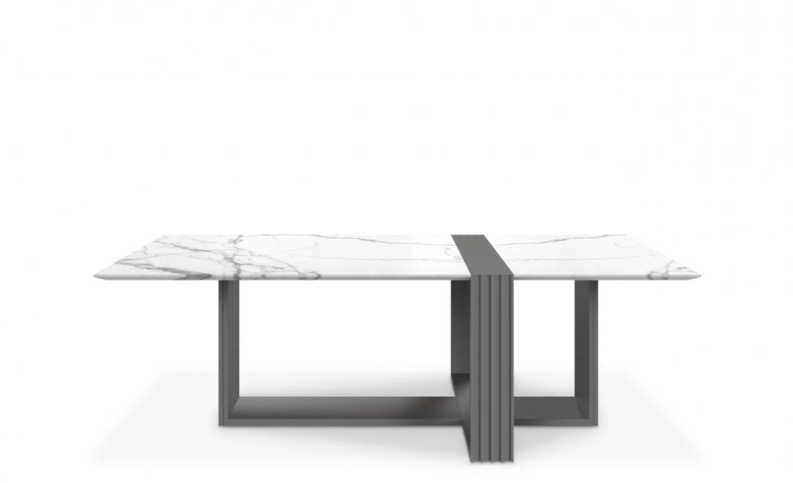 LUXXUVERTIGO GREY DINING TABLE戶外餐桌