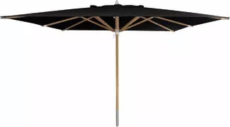 ManuttiCentra Max Umbrella central pole teak 350x350遮陽傘