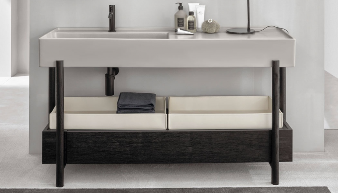 Leather basket皮質籃子