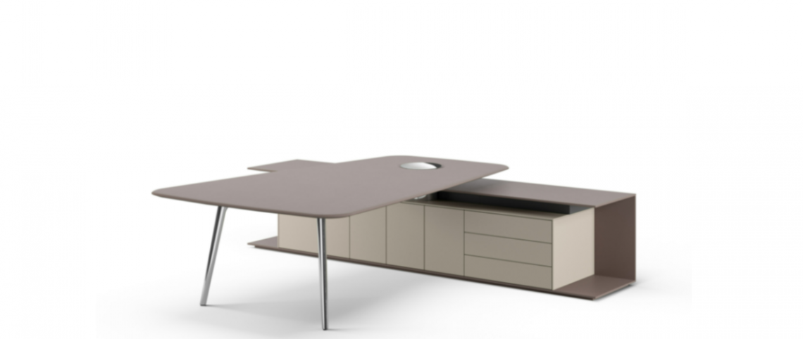 WALTER KNOLLKeypiece Communication Desk.辦公桌