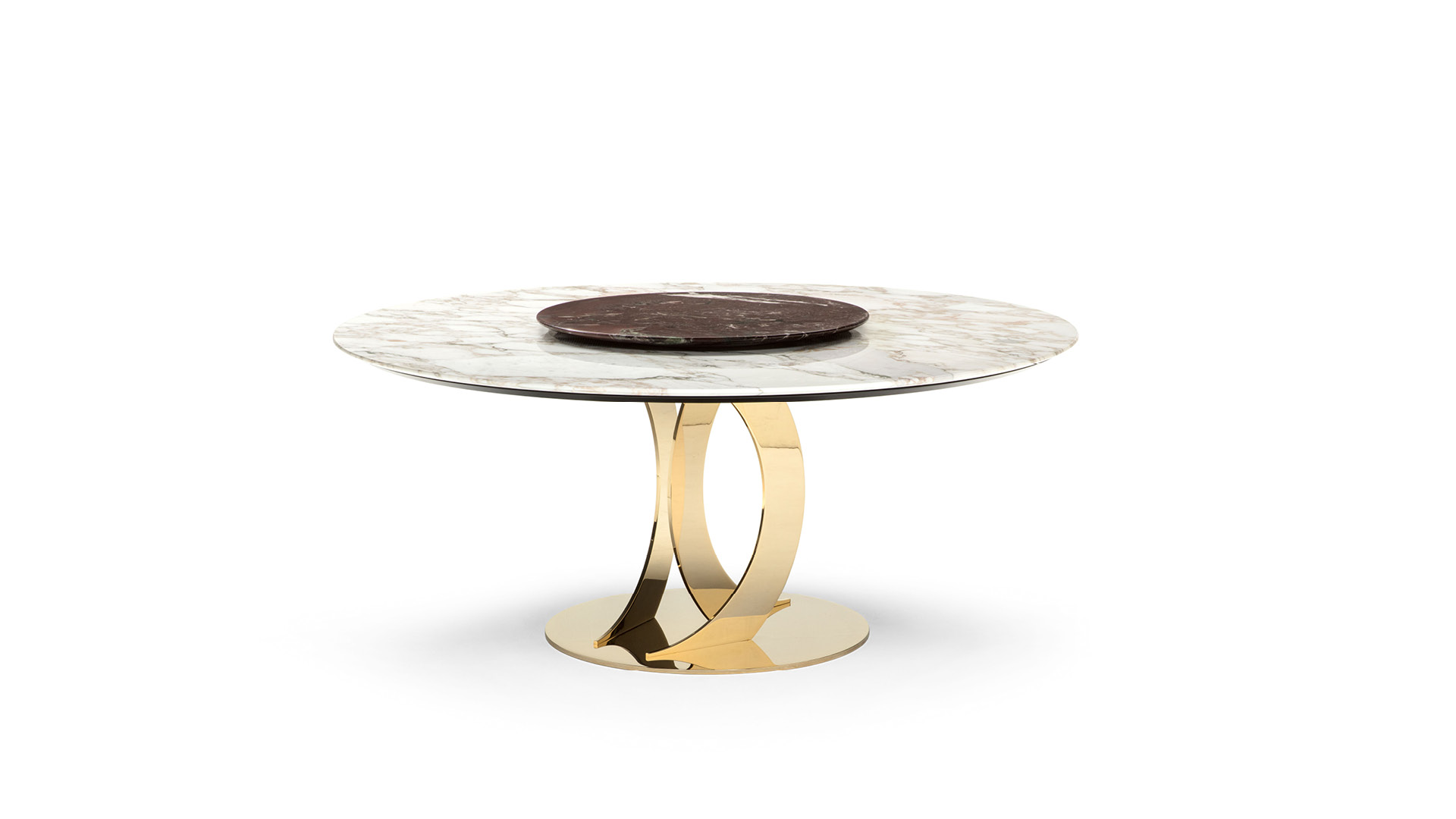 OPERAWENDY 大理石臺面圓餐桌