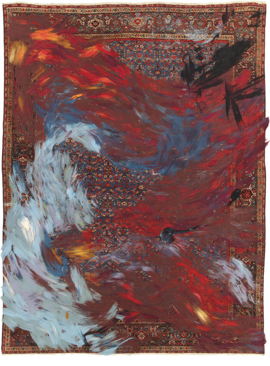 AMINIRetold Mahal Blue Field地毯