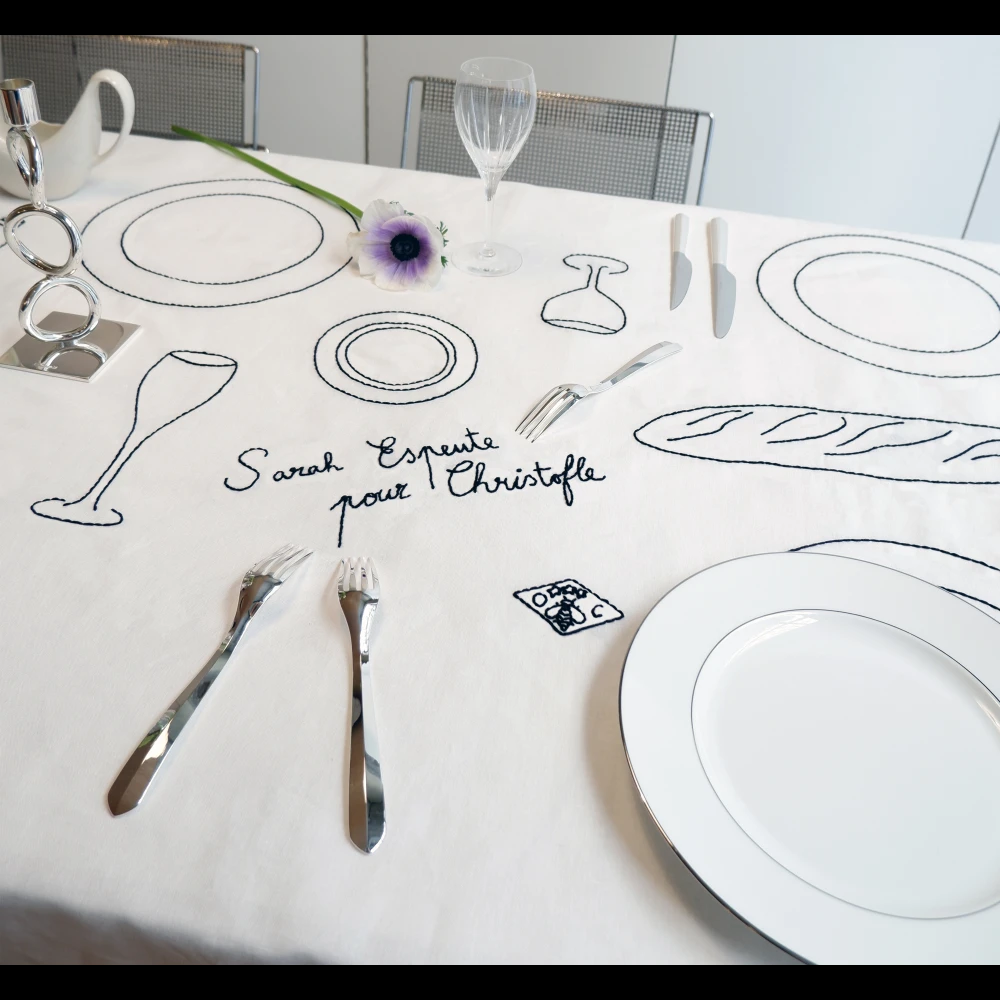 ChristofleSARAH ESPEUTE桌布