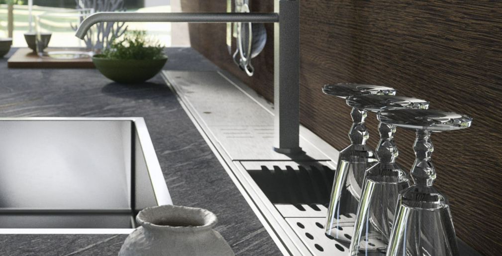 VALCUCINErovere Rondover e anta in laccato廚房