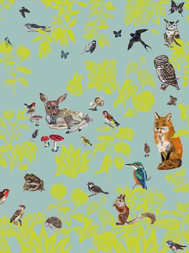 MoustacheF?ret Verte wallpaper墻紙