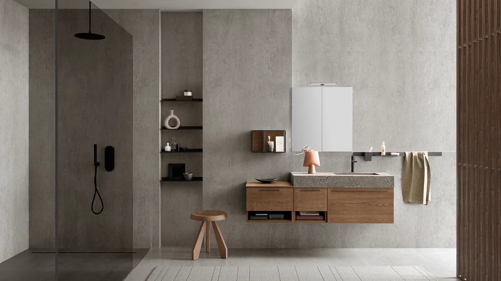 ARCHEDAESSENZE 01懸掛式浴室柜