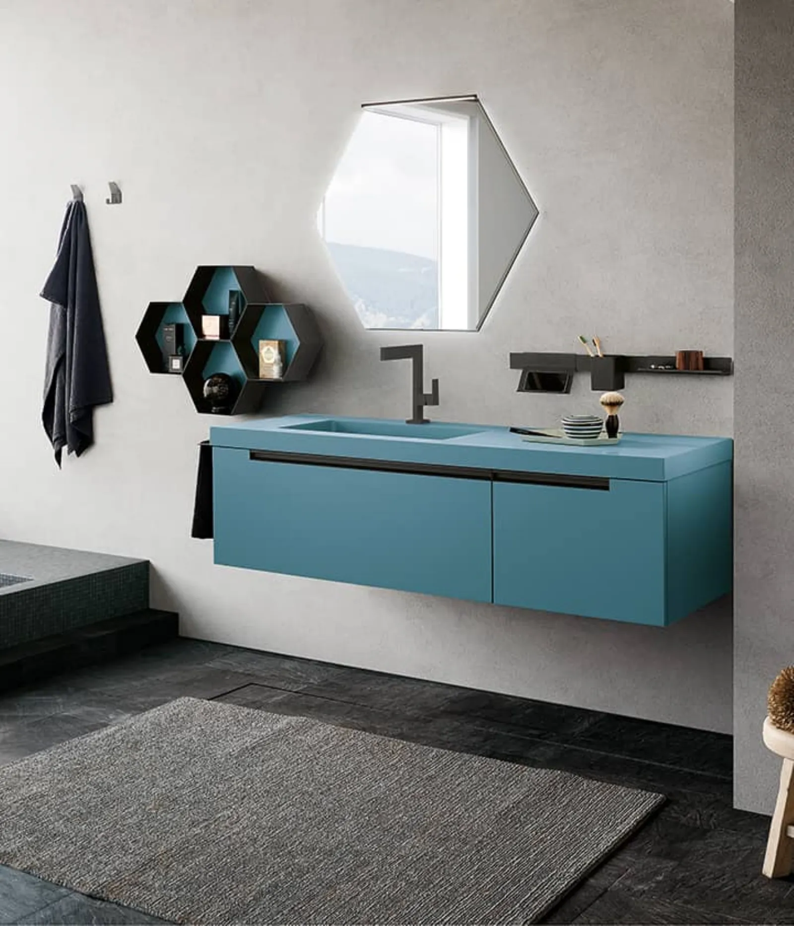 ARCHEDASide 05懸掛式浴室柜