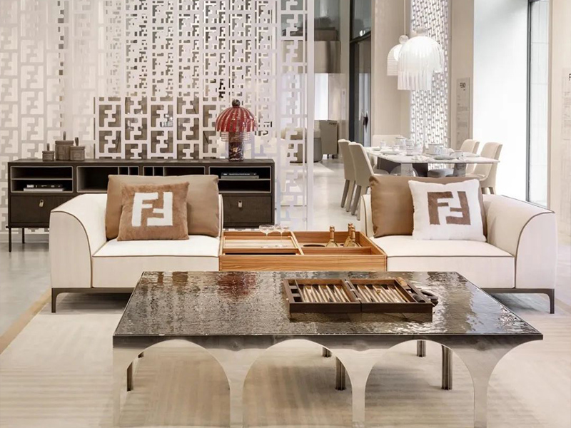 FENDI CASA 又把logo玩出了新花樣！顯性奢華氛圍太高級了
