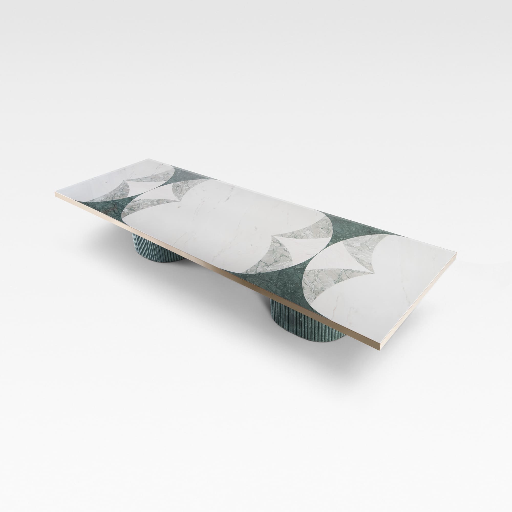 greenappleBiloba Marble Dining Table 餐桌